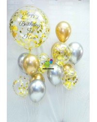 Confetti Latex Balloon Bouquet 2